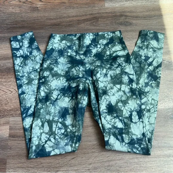 Lululemon Wunder Under Hi-Rise Tight *Luxtreme 28" Misty Moss Sea Steel - Picture 13 of 13